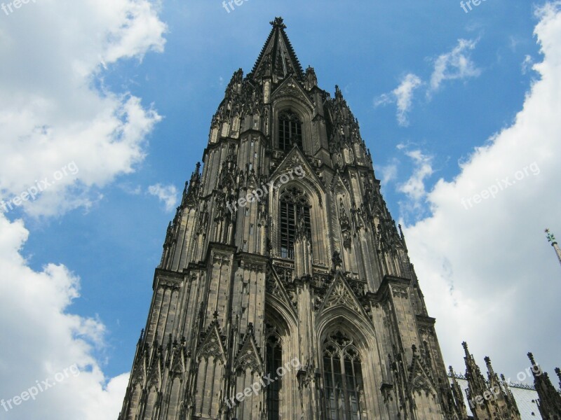 Dom Cologne Architecture Landmark Church