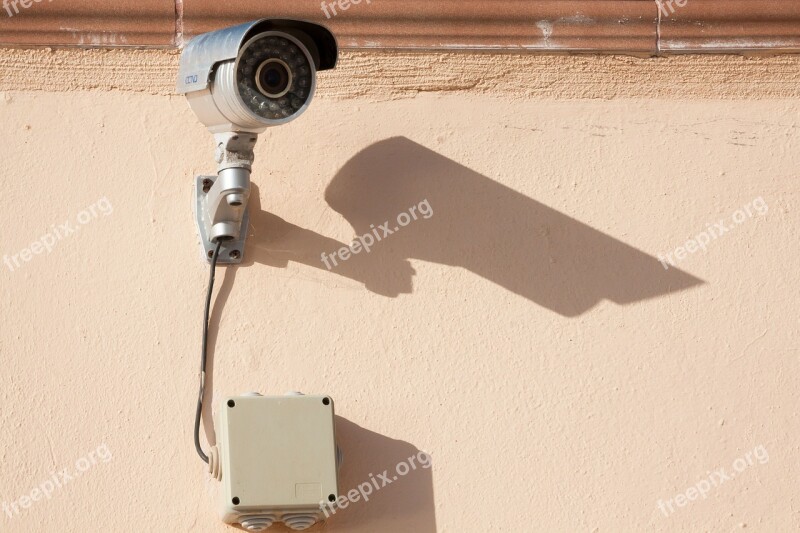 Surveillance Camera Security Camera Monitoring Watch