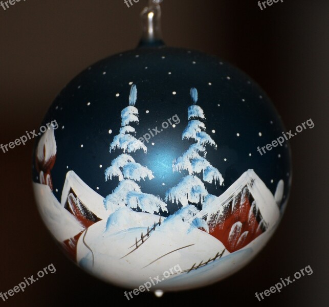 Christmas Bauble Christmas Decoration Tree Decorations Weihnachtsbaumschmuck