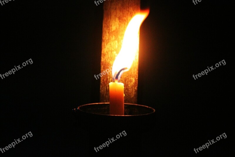 Candle Api Light Torch Lamp