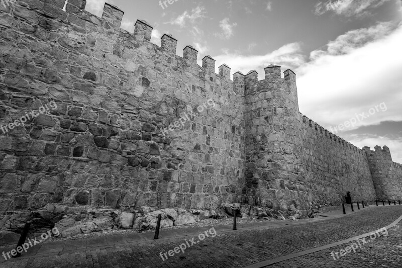 Wall Stone Castle Old Building Stone Wall