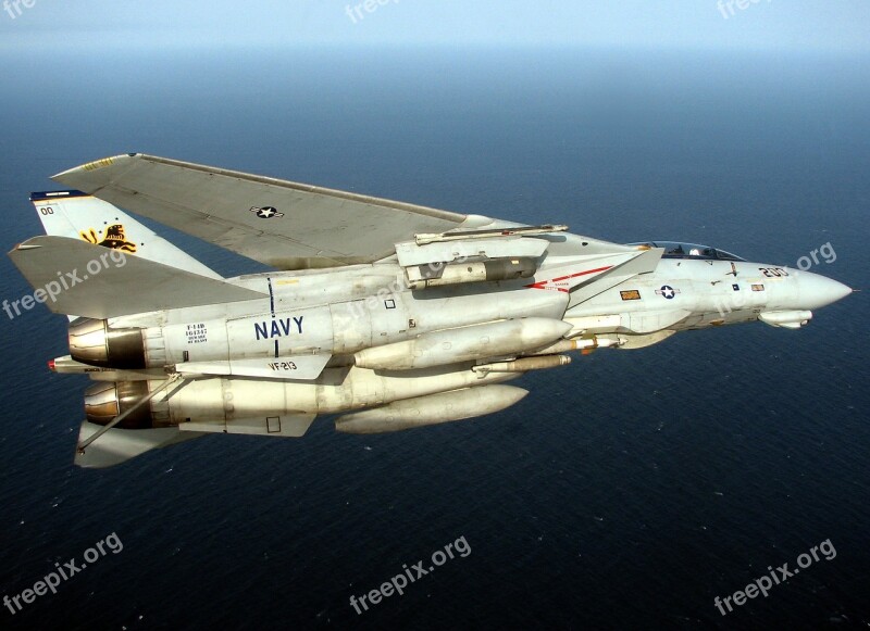 Jet Military Airplane Tomcat Navy