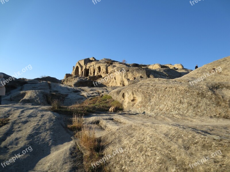 Uplistsikhe Gori Ancient Caucasus Georgia