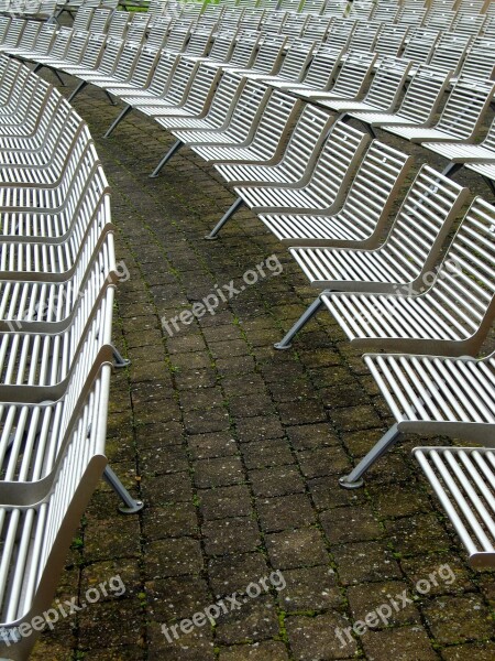 Sit Rows Of Seats Auditorium Grandstand Seats