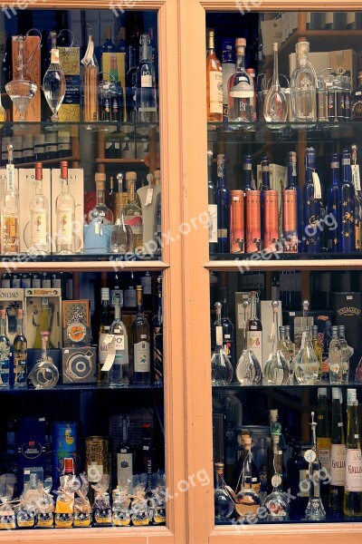 Bottles Brandy Alcohol Spirits Consumption