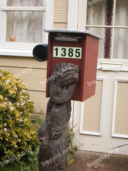 Letterbox Door Mailbox Entrance Old