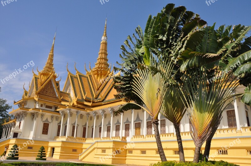 Phnom Penh Temple Cambodia Free Photos