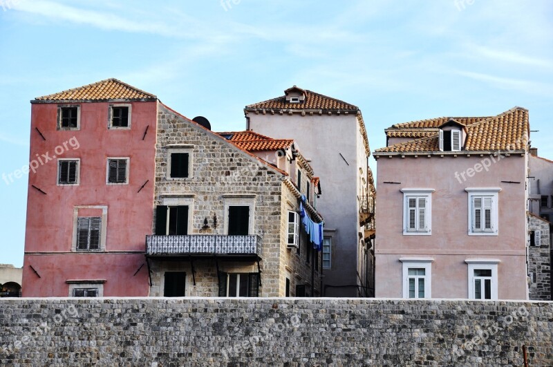 Dubrovnik Croatia Houses Free Photos