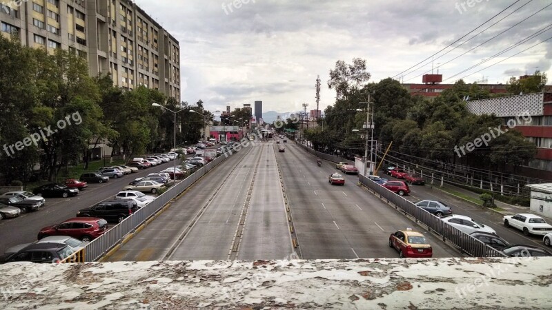 Tlatelolco City Grey Asphalt Building