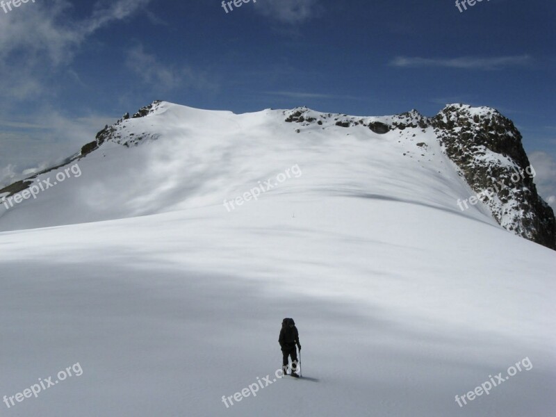 Mountaineering Iztaccíhuatl Escalation Snow Cold