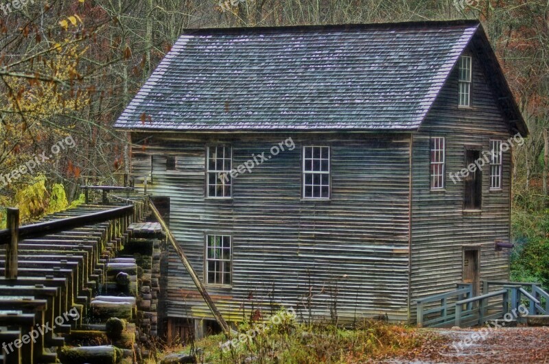 Grist Mill Mountains Rural Mill Grist