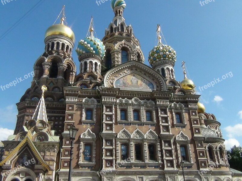 Church Blood Shed St Petersburg Russia