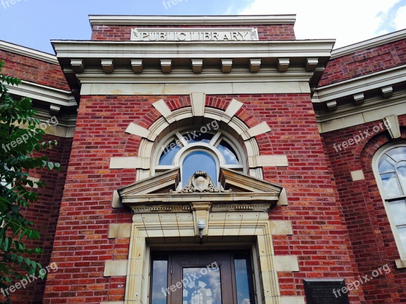 Library Brick Building Urban Free Photos