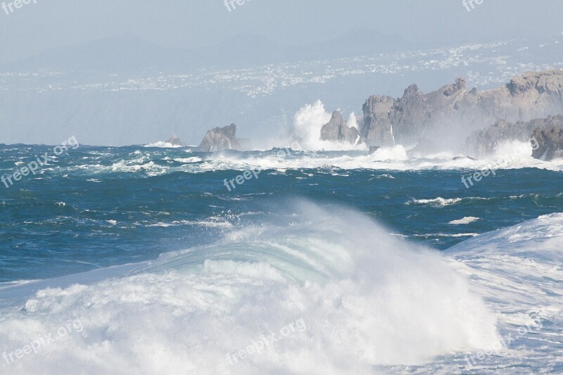 Ocean Flood Sea Wave Water