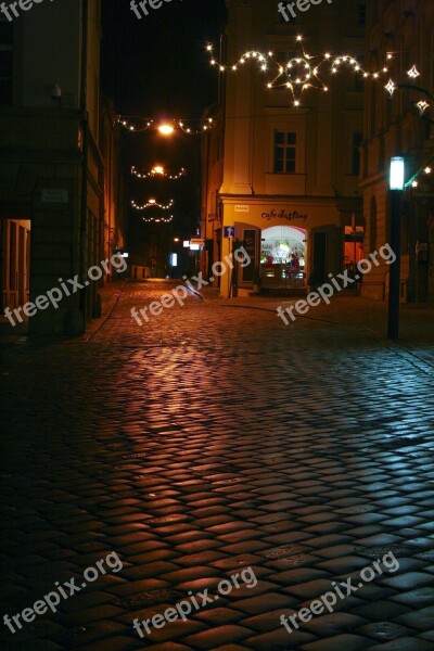 Czech Republic Morava Olomouc City Street