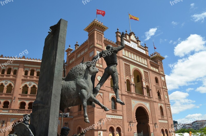 Bullfighting Arena Madrid Spain Bullring