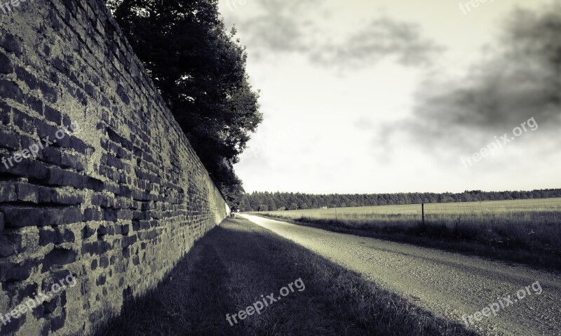 Wall Bricks Away Free Photos