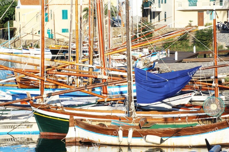 Boats Sardinia Sea Port Free Photos