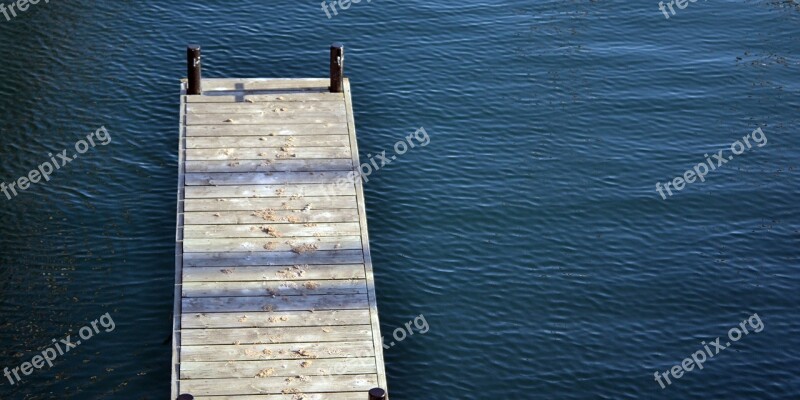 Dock Water Toronto Ontario Harbour