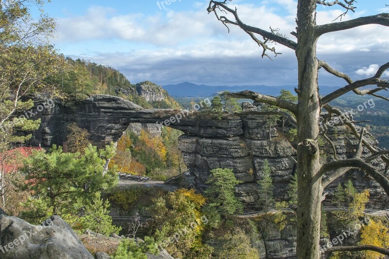 Czech Republic Rock Gateway Free Photos