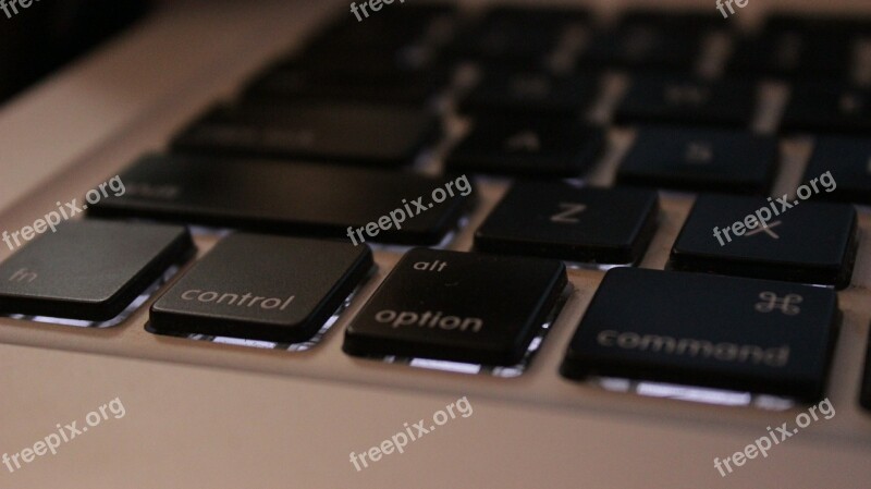 Macbook Keyboard Ctrl Control Keys