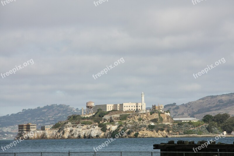 Alcatraz San Francisco Prison Bay Escape