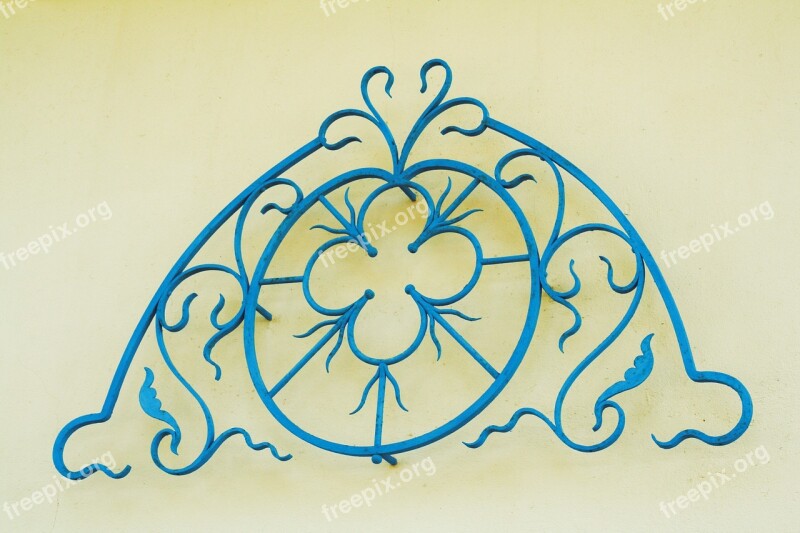 Wrought Iron Wall Decoration House Free Photos