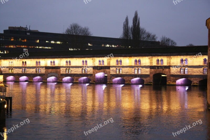 Covered Bridges Alsace Strasbourg Heritage Petite France