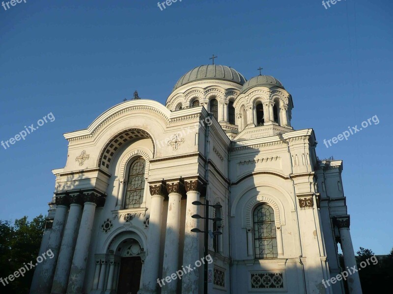 Lithuania Kaunas Garrison Church Free Photos