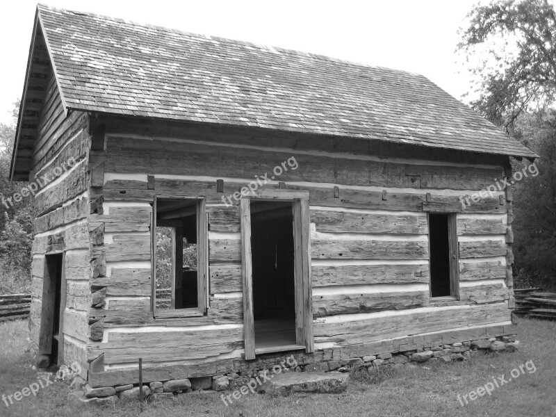 Log Cabin Old Cabin Log House