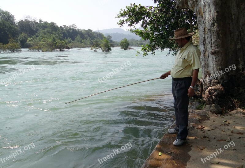 Fishing Angling Angler River Kali