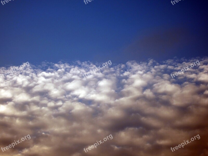 Cloud Blue Sky Storm Clouds Free Photos