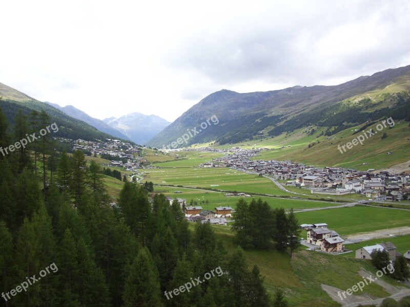 Livigno Landscape Mountains Holiday Free Photos