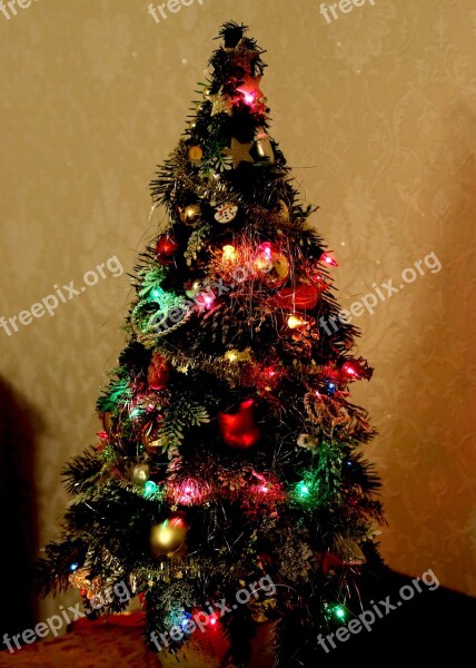 Christmas Christmas Tree Fir Tree Decoration Festival