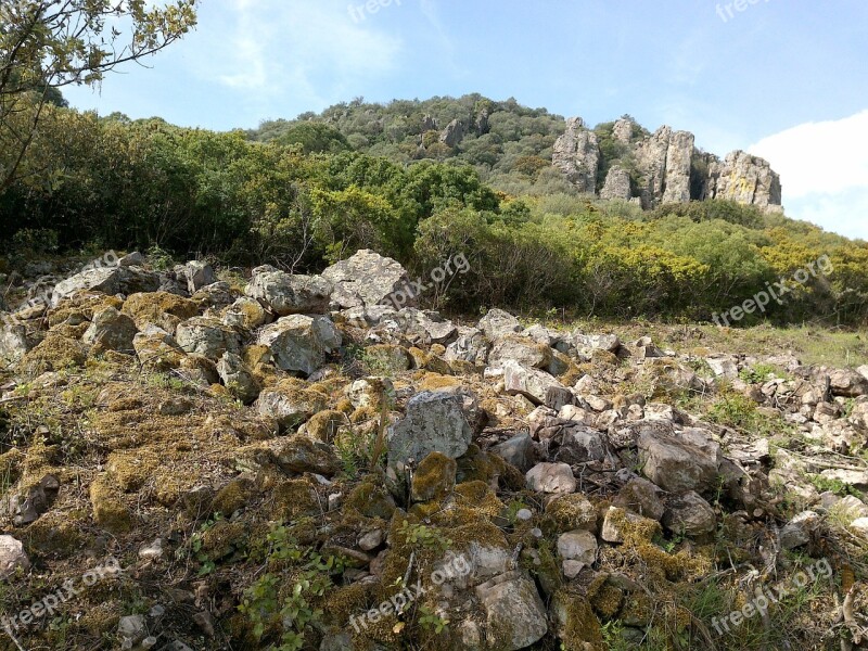 Rocks Spain Landscape Nature Mountain