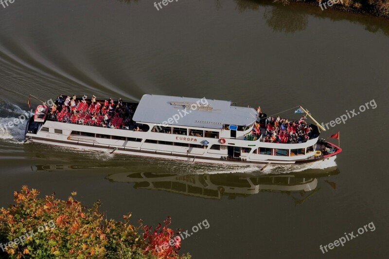 Neckar Boat Excursion Boat Travel River