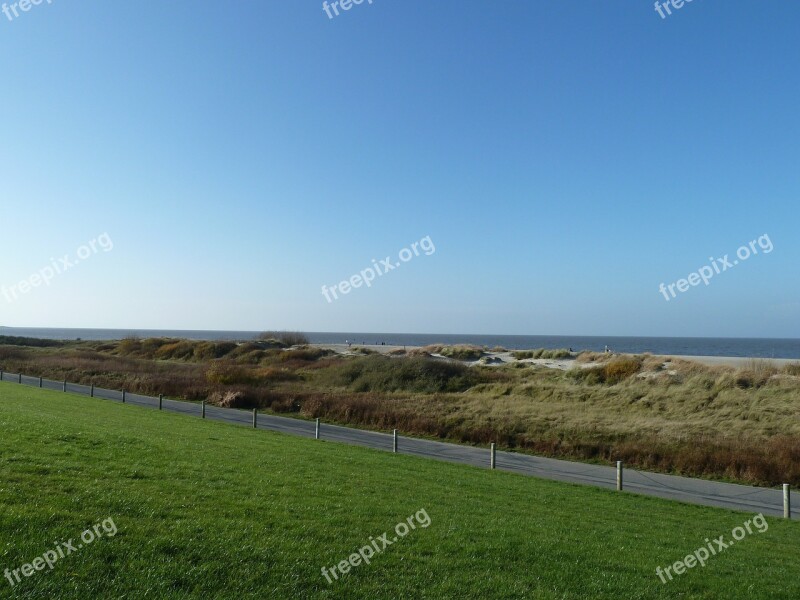 East Frisia Sea Coast Norddeich Germany