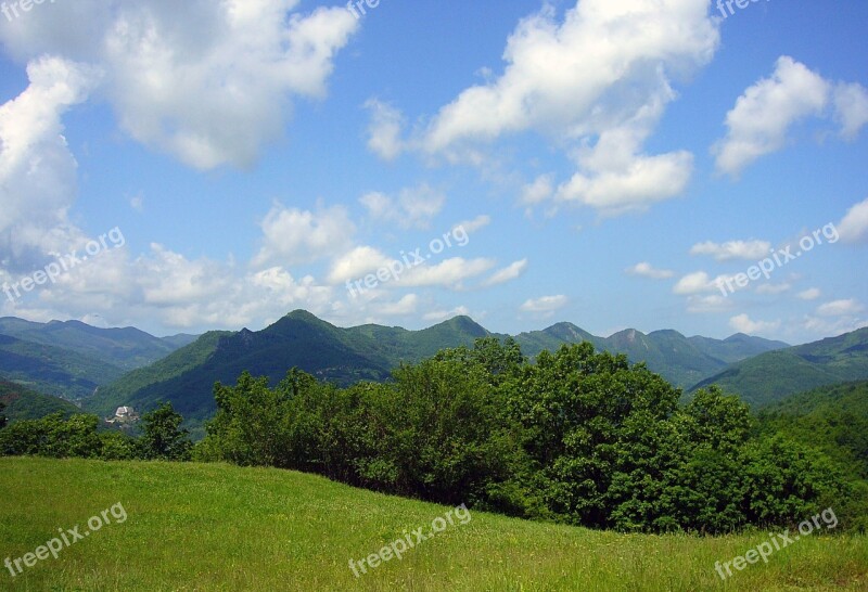 Landscape Serbia Mountain Nature View