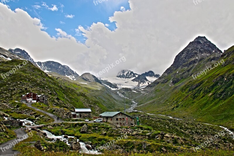 Jamtal Hut Jamtal Paznaun Alpine Mountains