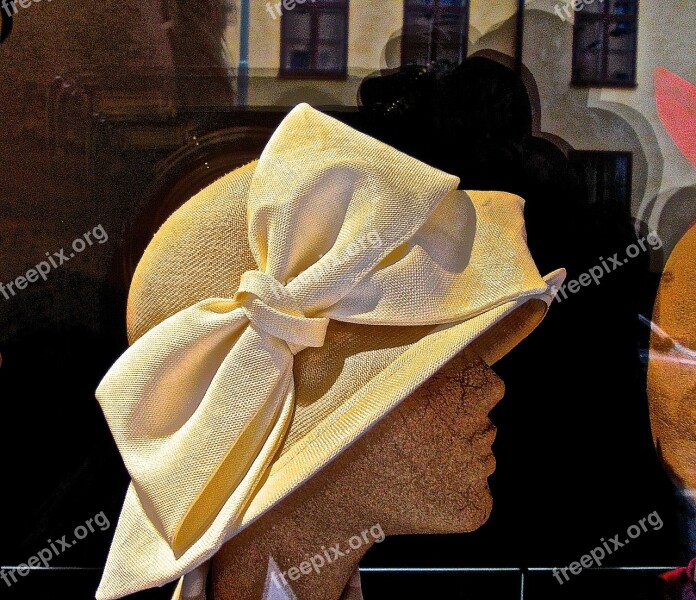 Dress Hat Headdress Bow Hatter Milliner