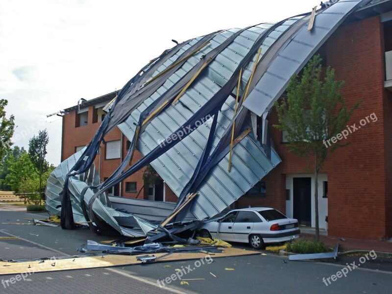 Tornado Storm Forward Winter Storm Roof