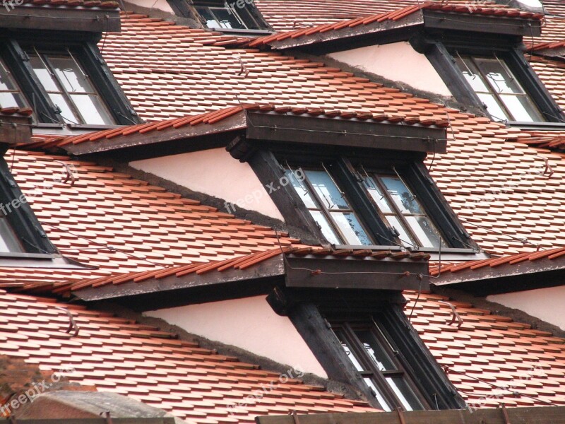 Roof Windows Roof Architecture Free Photos