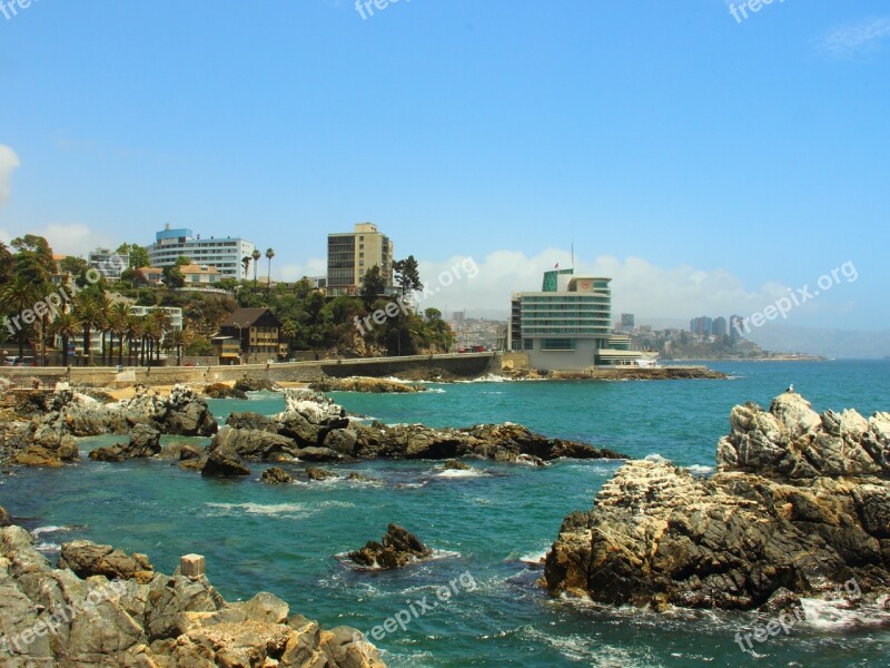 Viña Del Mar Landscape City Free Photos