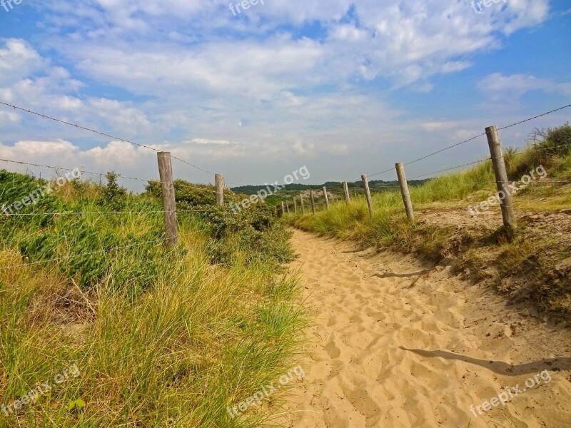 Away Path Dunes Summer Nature Reserve