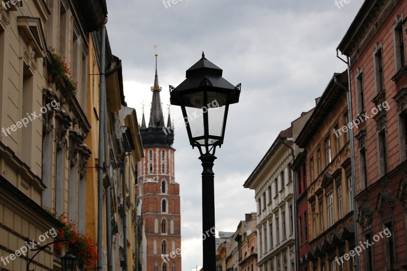 Kraków Poland Monument The Market The Old Town