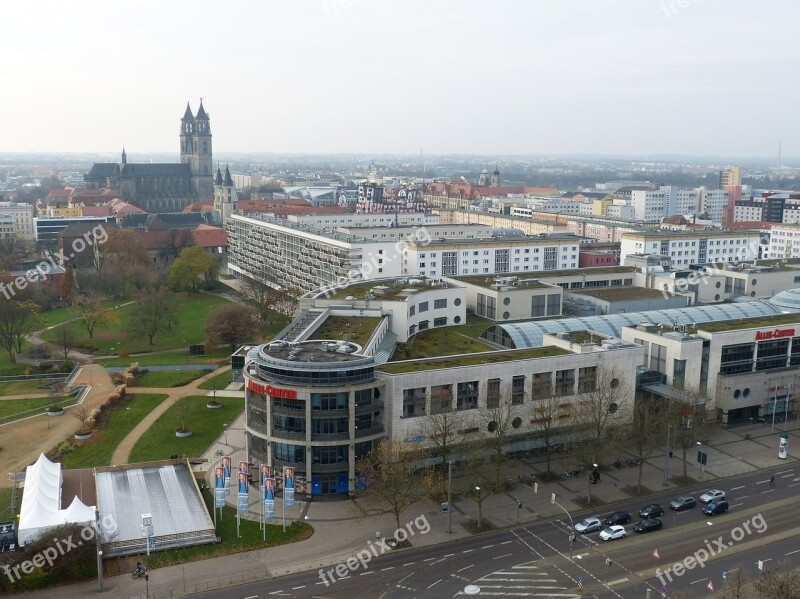 Magdeburg Saxony-anhalt View Outlook City