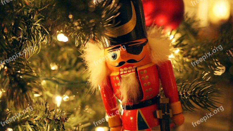 Nutcracker Christmas Tree Holiday Decoration