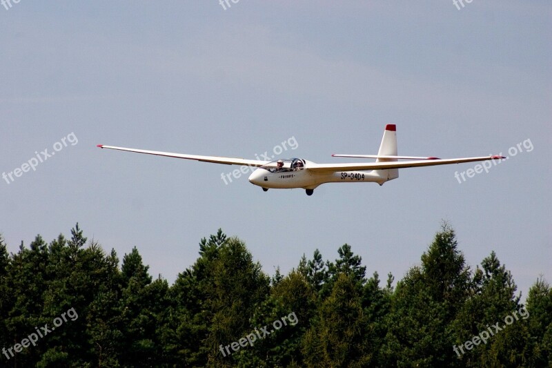 Glider Flying Aircraft Sail Free Photos