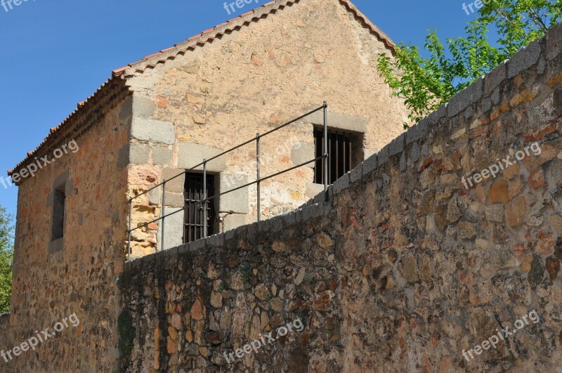 Rustic Stone Old Architecture Stone Wall