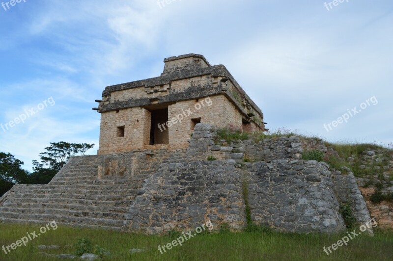 Pyramid Mexico Maya Architecture Aztec